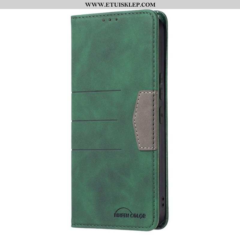 Etui Na Telefon do Samsung Galaxy S22 5G Etui Folio Kolor Binfena